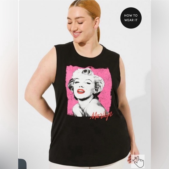 torrid Tops - Torrid Marilyn Monroe tank top Size 1X